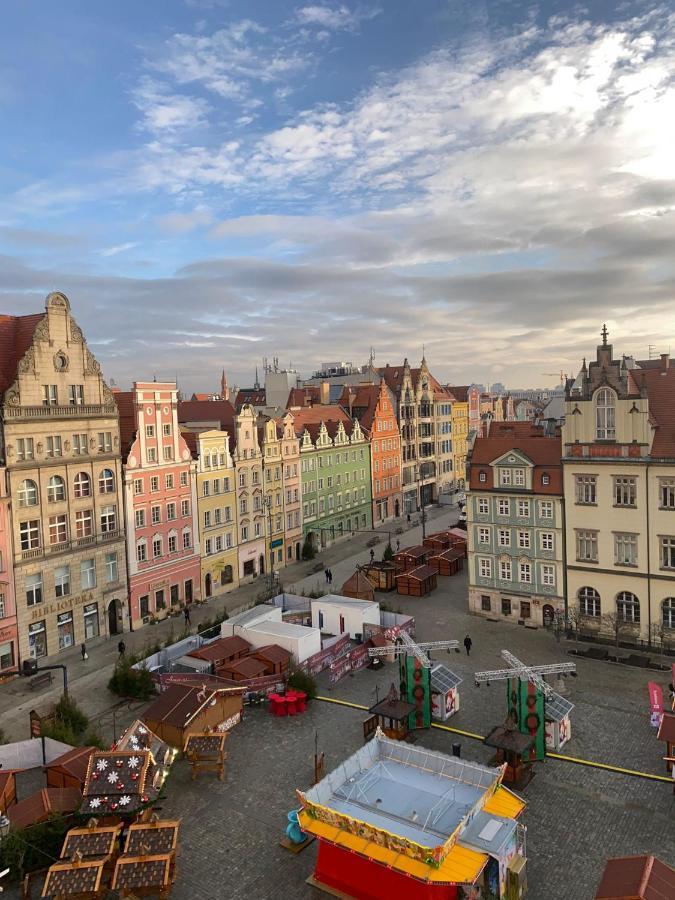 Magiczne Gniazdko Na Samym Rynku Lägenhet Wrocław Exteriör bild