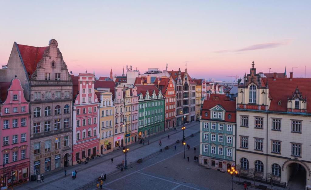 Magiczne Gniazdko Na Samym Rynku Lägenhet Wrocław Exteriör bild